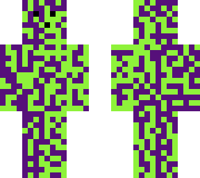 green and purple