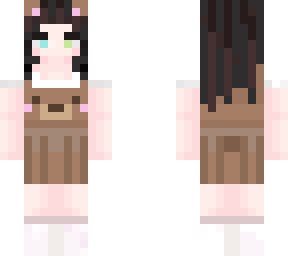 kawaii cute  bear girl