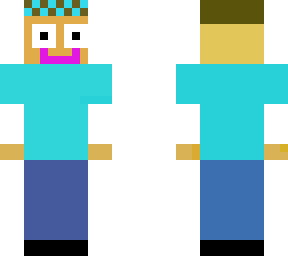 me in minecraft
