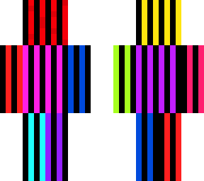 multi colour guy