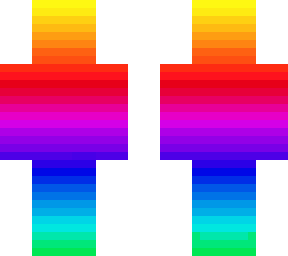 multicolored skin