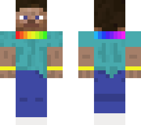 rainbow scarf steve