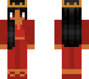 red suit