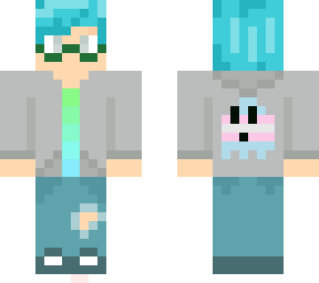 teal trans boy