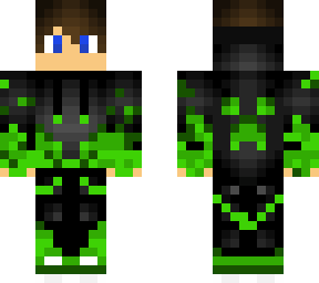 teen in green hoodie
