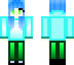 a minecraft player