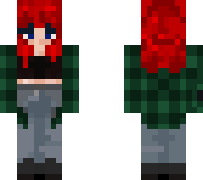 andirose's skin red hair
