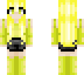 green outfit