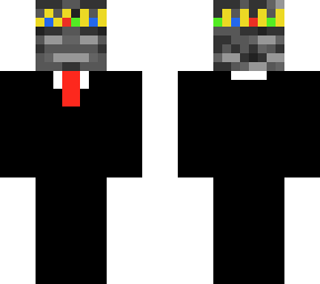 king with wither face