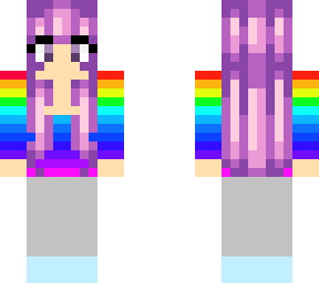 rainbow girl