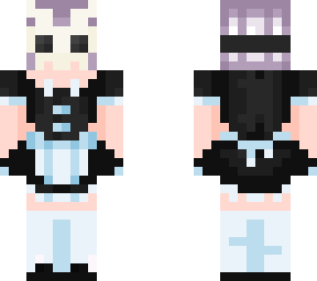 skull mask character (maid dress)