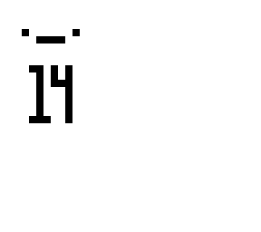 white 14