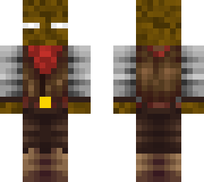 wood enderman cowboy