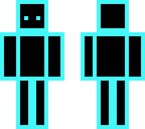 aqua simple with face