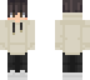 beige hoodie