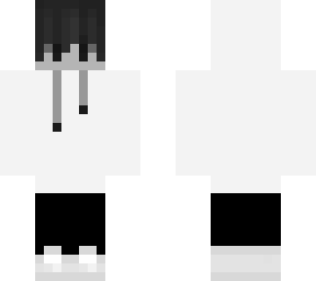 black & white boy