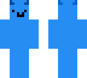 blue man