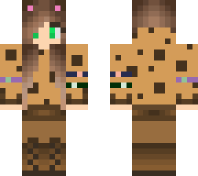 cookie cat girl (with friendship arm bands)
