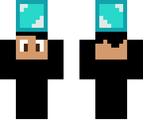 dwarf holding a diamond block