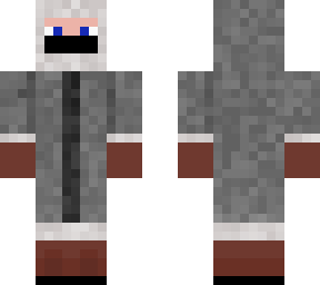 eskimo with face thing