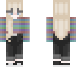 faded rainbow