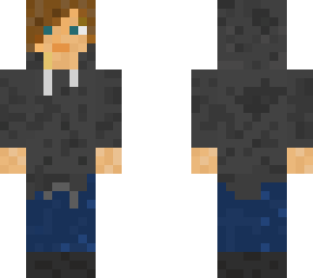 generic hooded caucasian male long bangs but with hoodie kinda down and now eyes