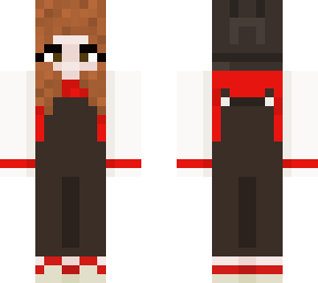 girl with red hoodie