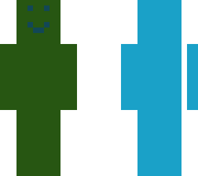 infected green horror and blue