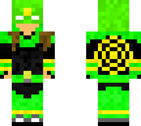 long hair superhero boy green easyrider155