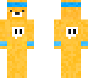 orange work-out wallibear