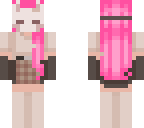 pink bunny mask