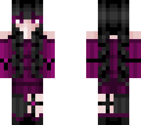 purple dress