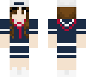 scoops ahoy brown haired female employee