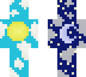 sun and moon, day and night