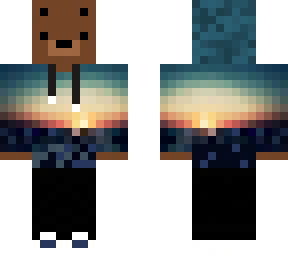 sunset bear
