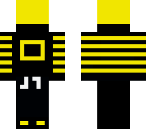 yellow and black drip