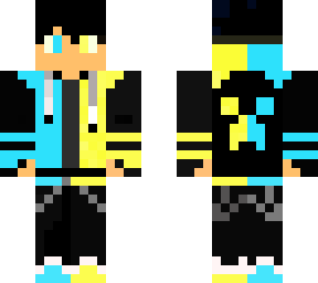 yellow and blue gamer