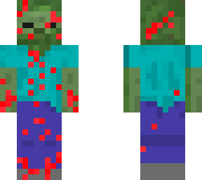 zombie with blood