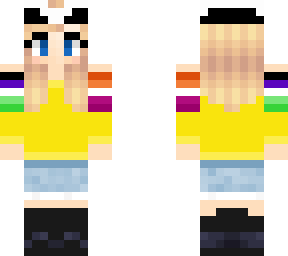 aroace ******* flags blonde girl skin