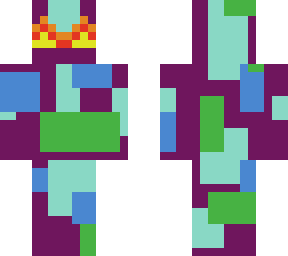 blob with fire glasses