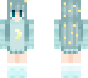 cyan lil'moons