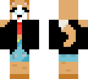 fox with clothing (redo)