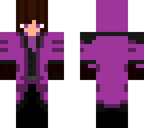 purple coat