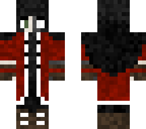 red trenchcoat