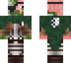 zombie piglen in aot uniform