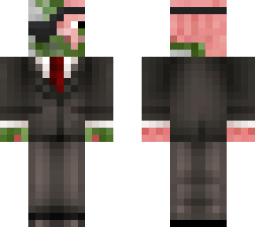 zombie piglen in suit with eye patch