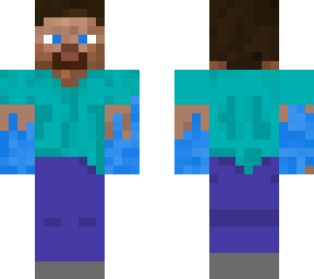 blue flame steve