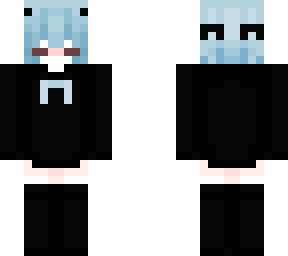 blue goth girl