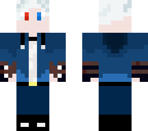 blue jacket boy