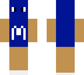 blue m&m